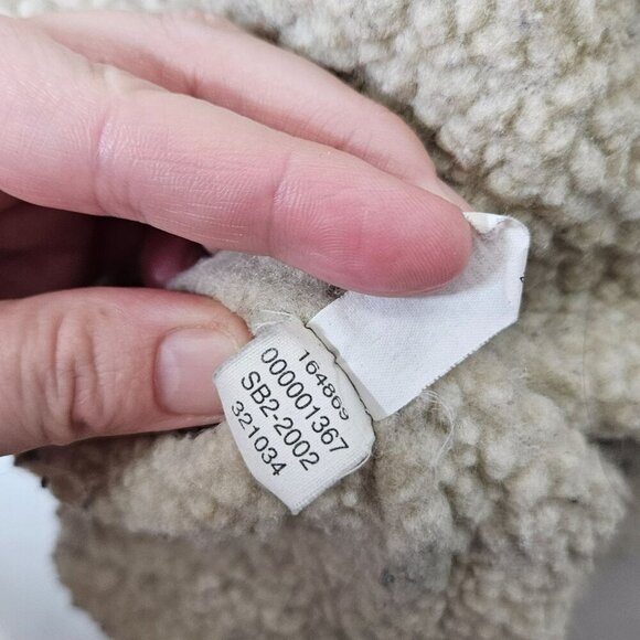 GAP Vintage 2002 XXL Sherpa-Lined Tan Canvas Jacket Button‎ Closure Pockets Barn - Picture 15 of 15